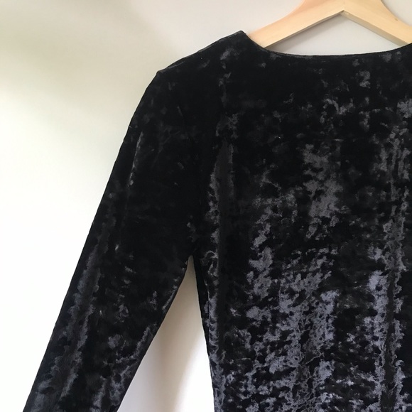 90s crushed velvet dress - Picture 5 of 5